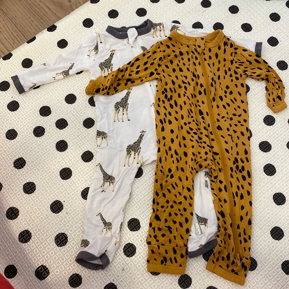 Only worn a few times kyte baby, footless PJs